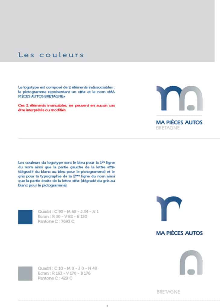 Charte graphique logo - page 3